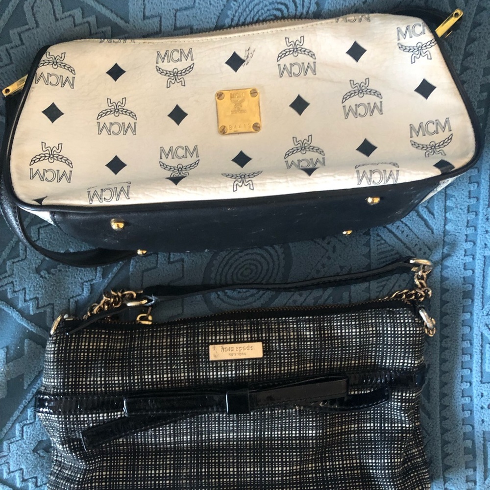 Mcm shoulder bag and kate spade